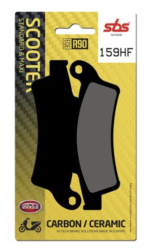 Plăcuțe frână organice SBS 159HF