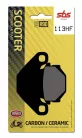 Plăcuțe frână ceramice SBS 113HF
