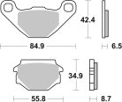 Sbs Placute Frana Car/Cer Scoot 113Hf