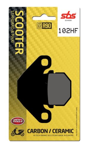 Plăcuțe frână organice SBS 102HF