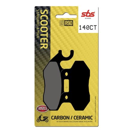 Sbs Placute Frana Car/Cer Scoot 140Ct