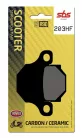 Plăcuțe frână ceramice SBS 203HF