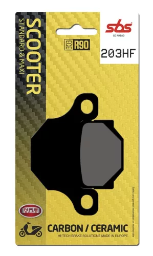 Plăcuțe frână ceramice SBS 203HF