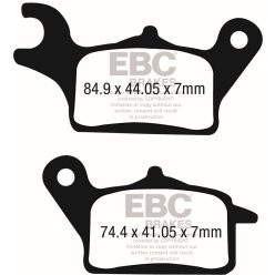 Placute frana EBC Carbon Scuter SFAC708