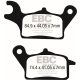 Placute frana EBC Carbon Scuter SFAC708
