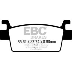 Ebc Placute Frana Carbon Scooter Sfac719