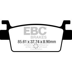 Placute frana EBC Carbon Scuter SFAC719