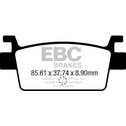 Plăcuțe frână carbon EBC SFAC719