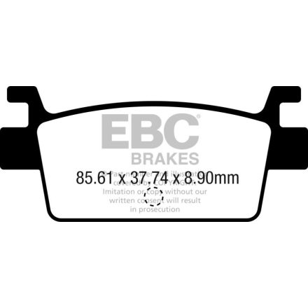 Ebc Placute Frana Carbon Scooter Sfac719