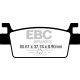Placute frana EBC Carbon Scuter SFAC719