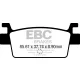 Plăcuțe frână carbon EBC SFAC719