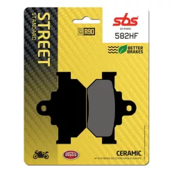 Plăcuțe frână carbon-ceramice SBS 582HF