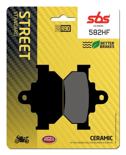 Plăcuțe frână carbon-ceramice SBS 582HF