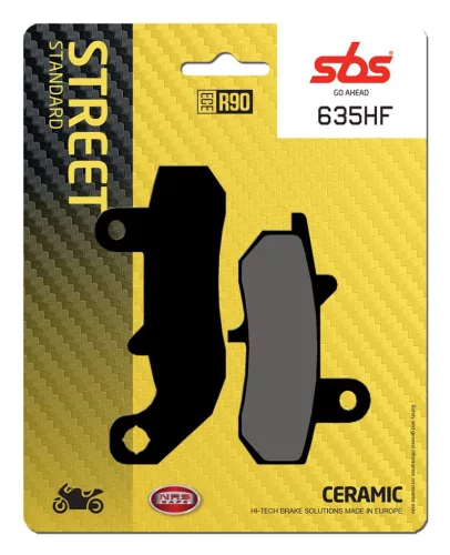 Plăcuțe frână carbon-ceramice SBS 635HF