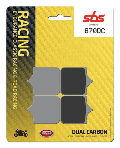Placute frana SBS Dual Carbon Racing 870DC
