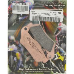 Plăcuțe frână dublu sinterizate EBC EPFA181HH