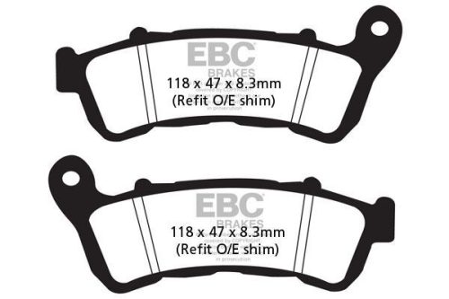 Ebc Placute Frana Epfa Sin Ext Pro Epfa388Hh