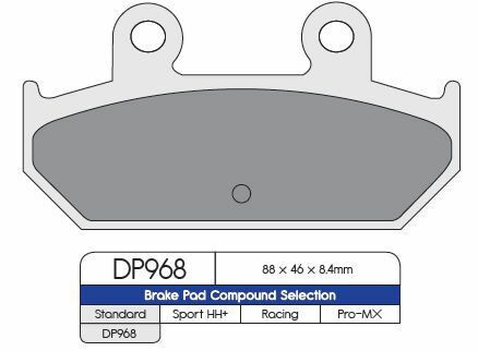 Dp Brakes Placute Frana Suz Dp968