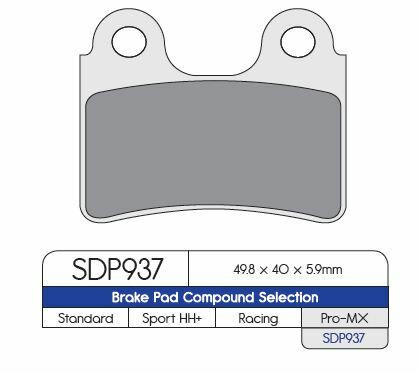 Dp Brakes Placute Frana Bet Gas Sher Sdp937