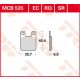 Placute frana TRW Organic Sport MCB535RQ