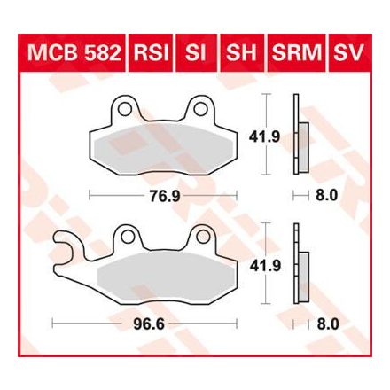 Placute-Frana-Sinter-Si-Trw-Mcb582Si-Spate