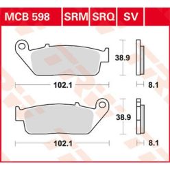 Placute-Frana-Sinter-Fata-Trw-Mcb598Sv-Fata