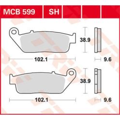 Placute-Frana-Sinter-Spate-Trw-Mcb599Sh-Spate