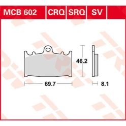 Placute-Frana-Sinter-Mcb602Sv