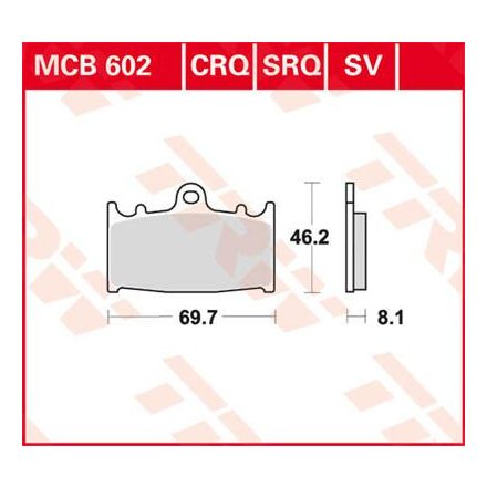 Placute-Frana-Sinter-Mcb602Sv