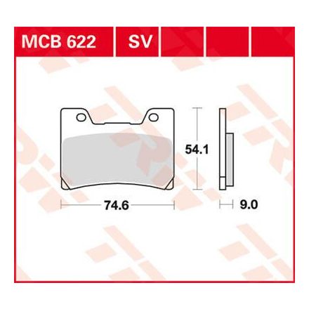 Placute-Frana-Sinter-Fata-Trw-Mcb622Sv-Fata