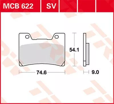 Placute-Frana-Sinter-Fata-Trw-Mcb622Sv-Fata