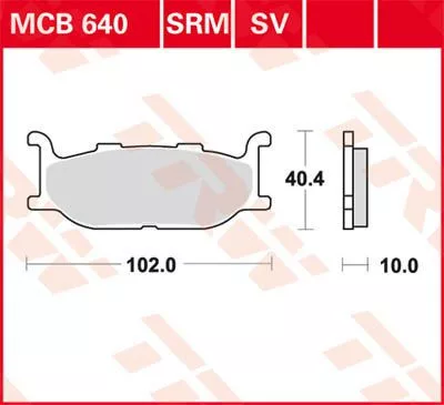 Placute-Frana-Sinter-Fata-Trw-Mcb640Sv