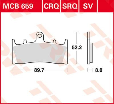 Placute-Frana-Sinter-Fata-Trw-Mcb659Sv-Fata