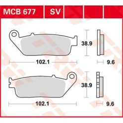 Placute-Frana-Sinter-Fata-Trw-Mcb677Sv-Fata