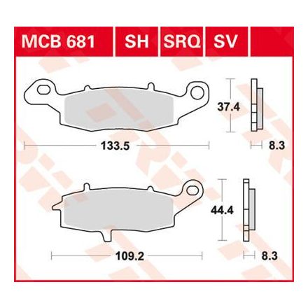 Placute-Frana-Sinter-Fata-Trw-Mcb681Sv-Fata-Dreapta