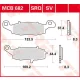 Placute-Frana-Sinter-Fata-Trw-Mcb682Sv-Fata