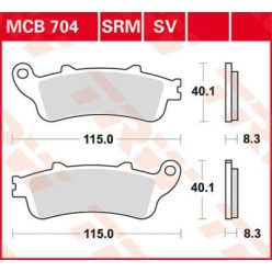 Placute-Frana-Sinter-Fata-Trw-Mcb704Sv-Fata