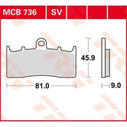 Placute-Frana-Sinter-Fata-Trw-Mcb736Sv-Fata