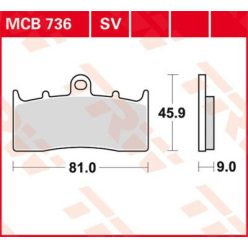 Placute-Frana-Sinter-Fata-Trw-Mcb736Sv-Fata