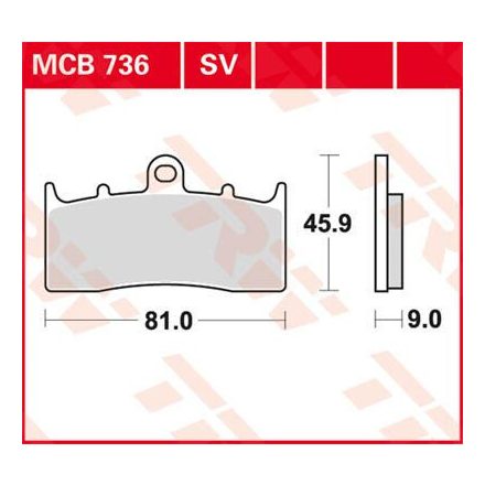 Placute-Frana-Sinter-Fata-Trw-Mcb736Sv-Fata