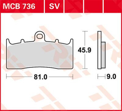 Placute-Frana-Sinter-Fata-Trw-Mcb736Sv-Fata