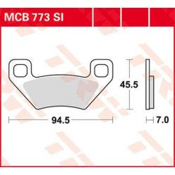 Trw Placute Frana Mcb773Si Mcb773Si