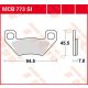 Placute frana TRW Sinter Offroad MCB773SI