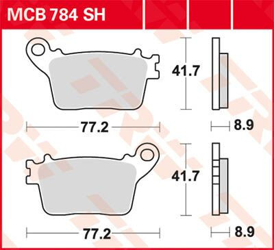 Placute-Frana-Sinter-Spate-Trw-Mcb784Sh-Spate