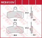 Trw Placute Frana Mcb813Sv Mcb813Sv