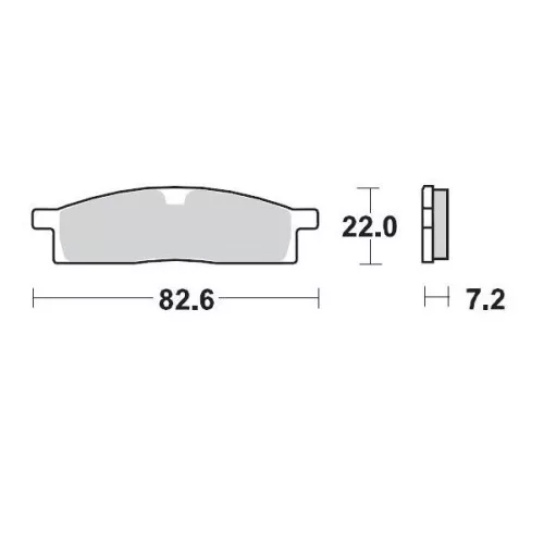 Plăcuțe frână sinterizate MOTO-MASTER 91211