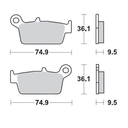 Moto-Master Placute Frana Racing 091811