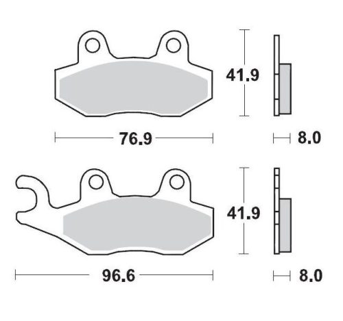 Moto-Master Placute Frana Racing 091911