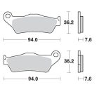 Moto-Master Placute Frana Racing 093011