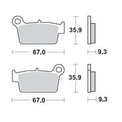 Moto-Master Placute Frana Racing Gp 094512